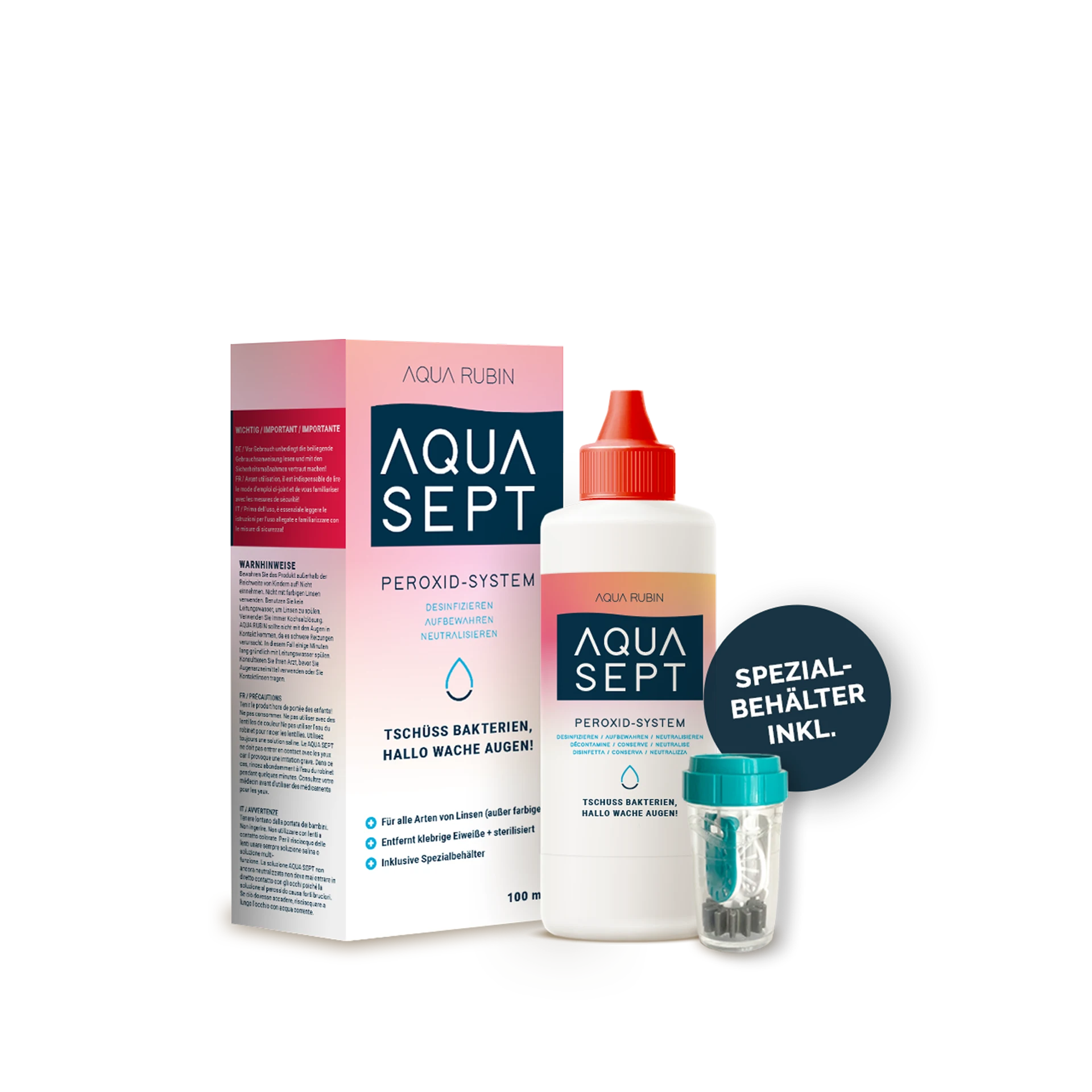 AQUA SEPT - Peroxid (1x100ml Flightpack)
