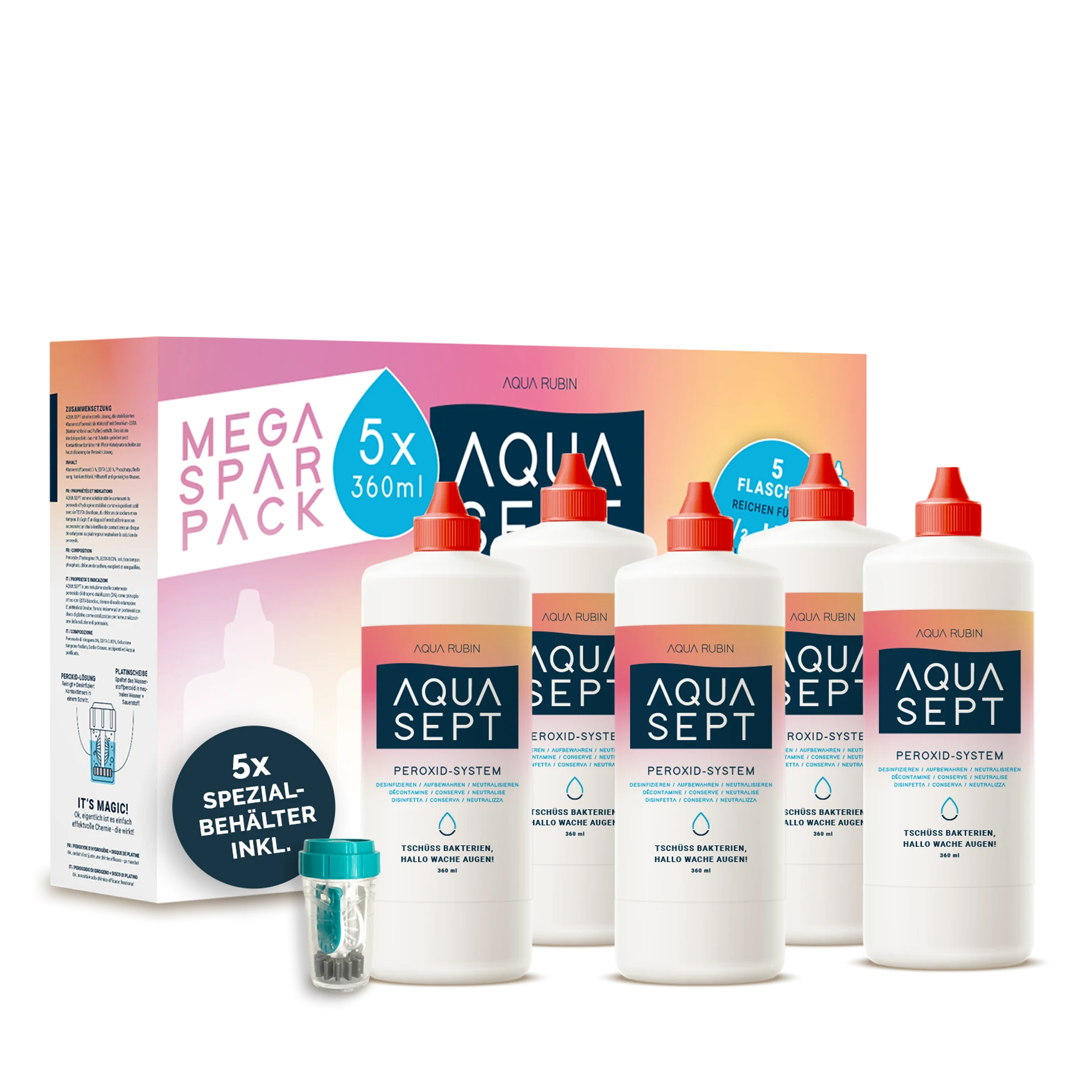 AQUA SEPT - Peroxid (5x360ml)
