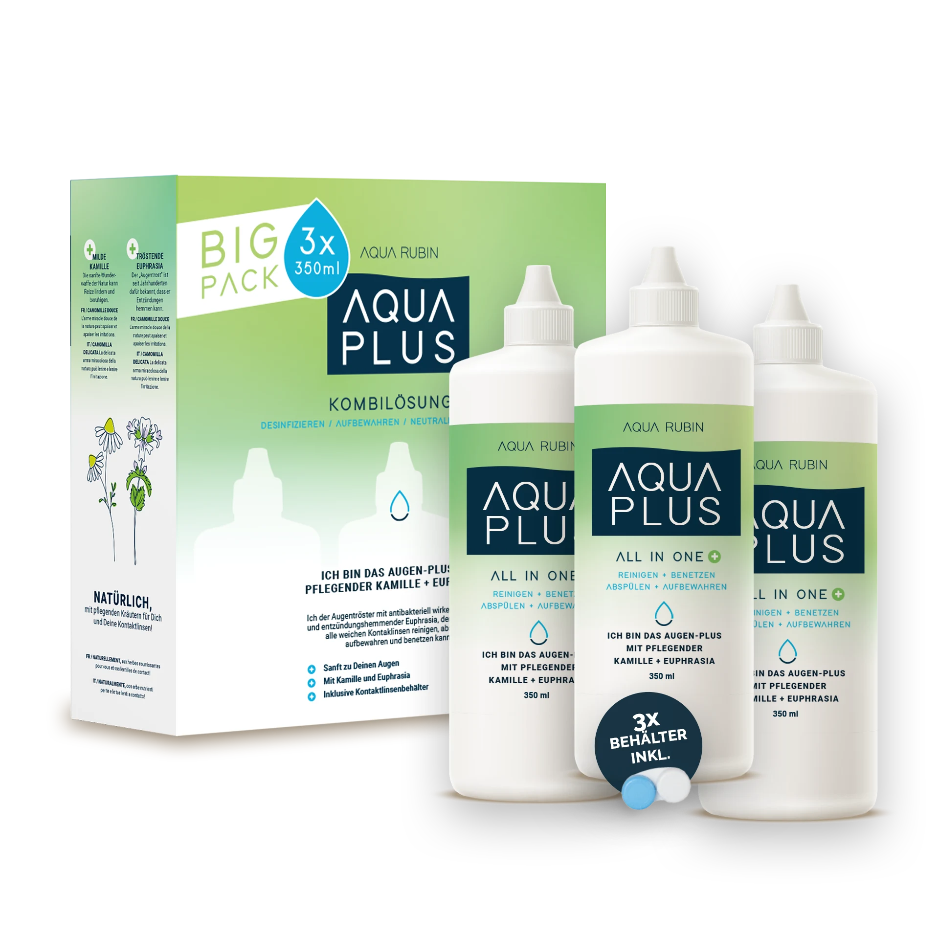 AQUA PLUS - Kombilösung (3x350ml)