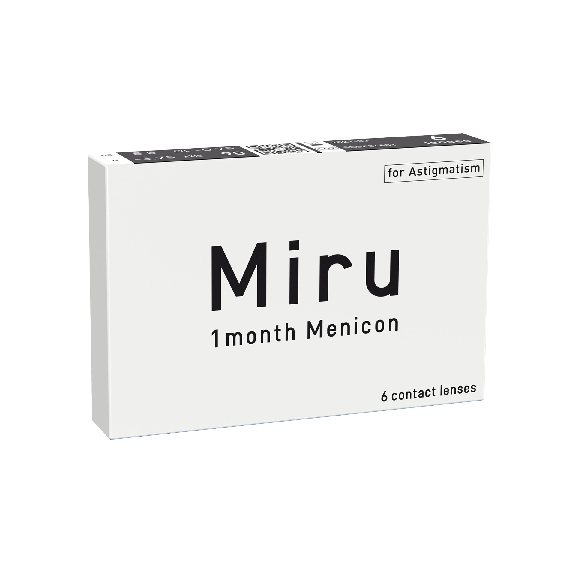Miru 1month for Astigmatism (1x6)